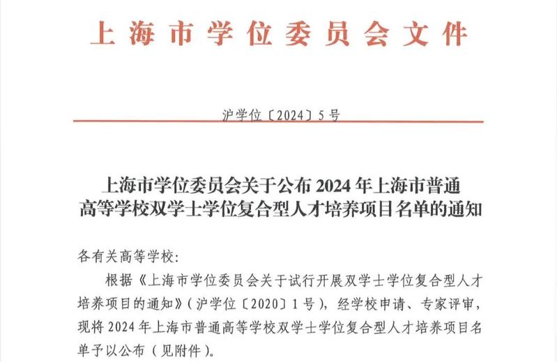 2024年正式启动招生！无码中文
新增四个“外语类专业+计算机科学与技术”双学士学位项目！